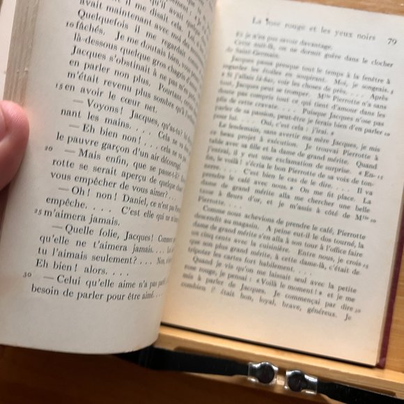 Le Petit Chose by A. Daudet 1925 Allyn and Bacon Hardcover French Book‎ - Picture 10 of 11